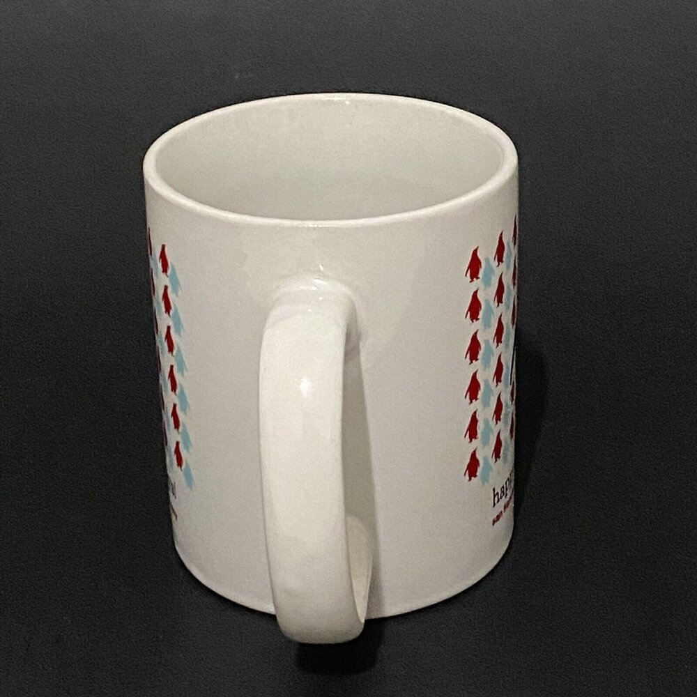 San Francisco Coffee Company Penguin Christmas Mug Holiday Colorful - Picture 4 of 6